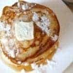 Stack of Pancakes from above