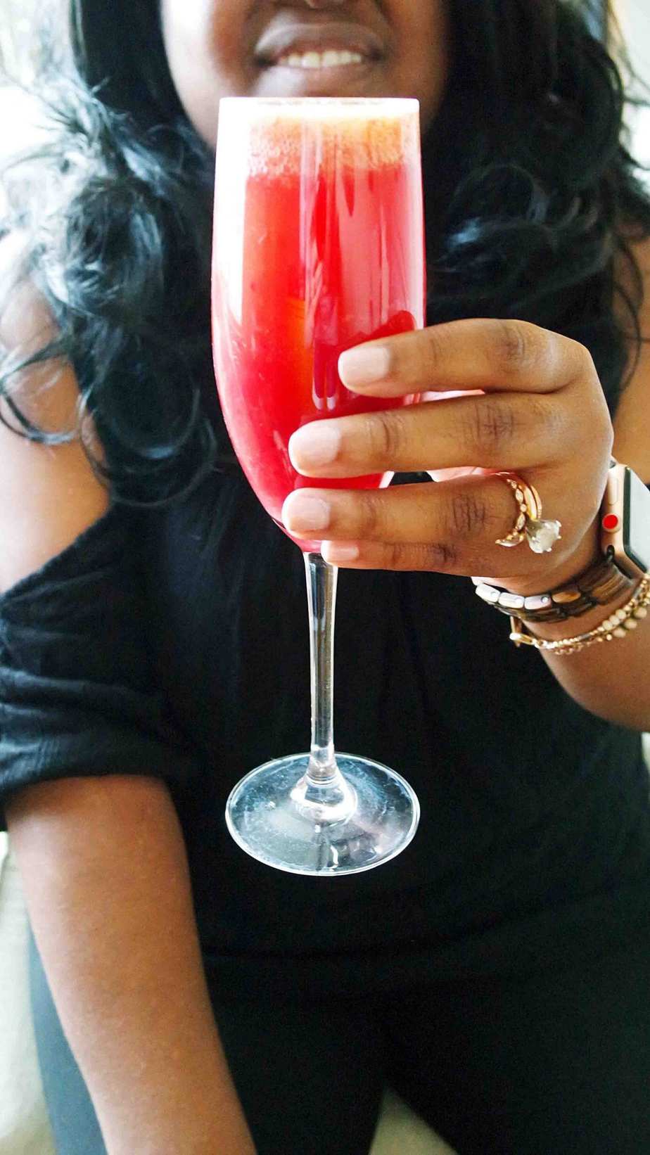 Blood Orange Mimosa