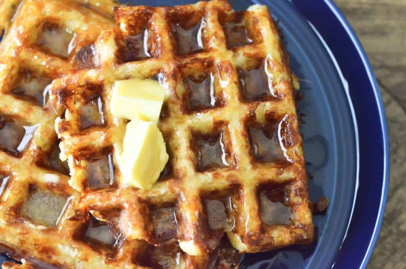 Keto waffles or chaffles
