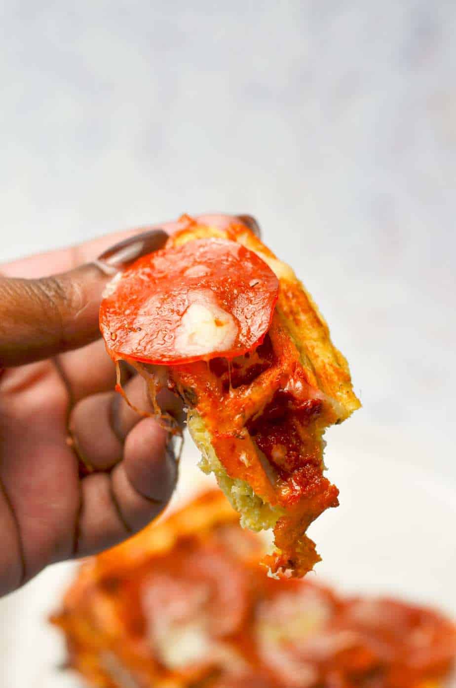 Pepperoni Pizza Chaffle
