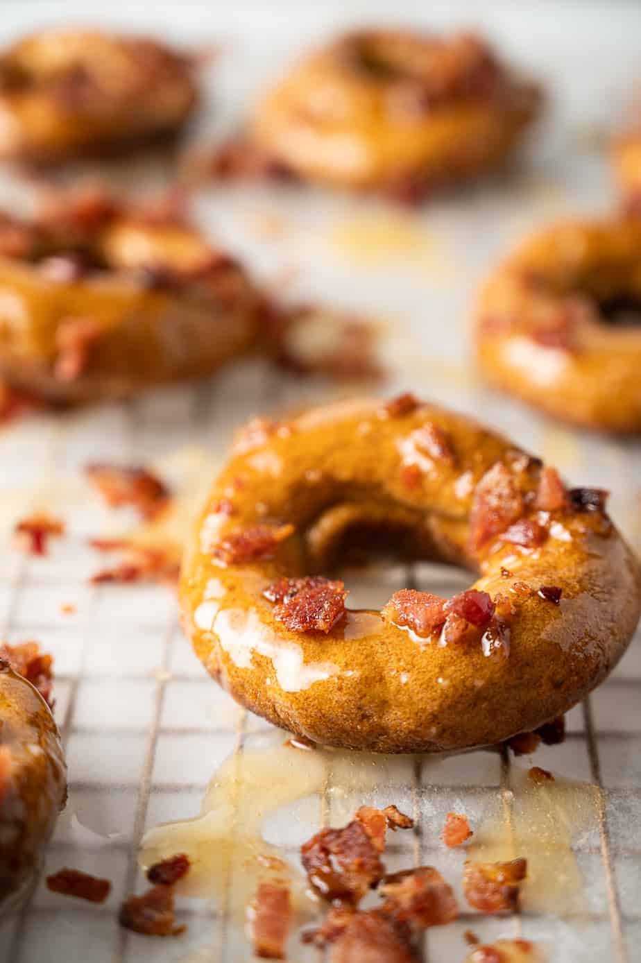 Maple bacon donuts