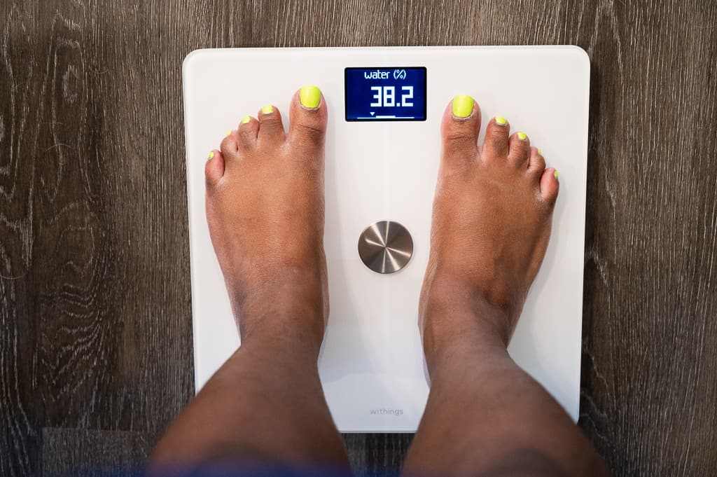 Scale with numbers