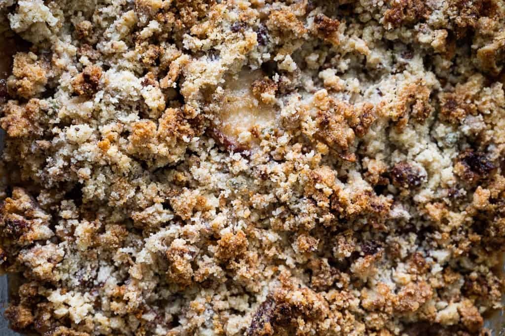 peach crisp topping