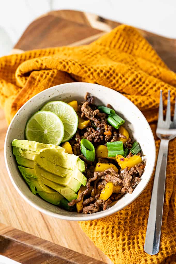 Jamaican Jerk Beef Bowl