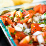 pico de gallo in a bowl