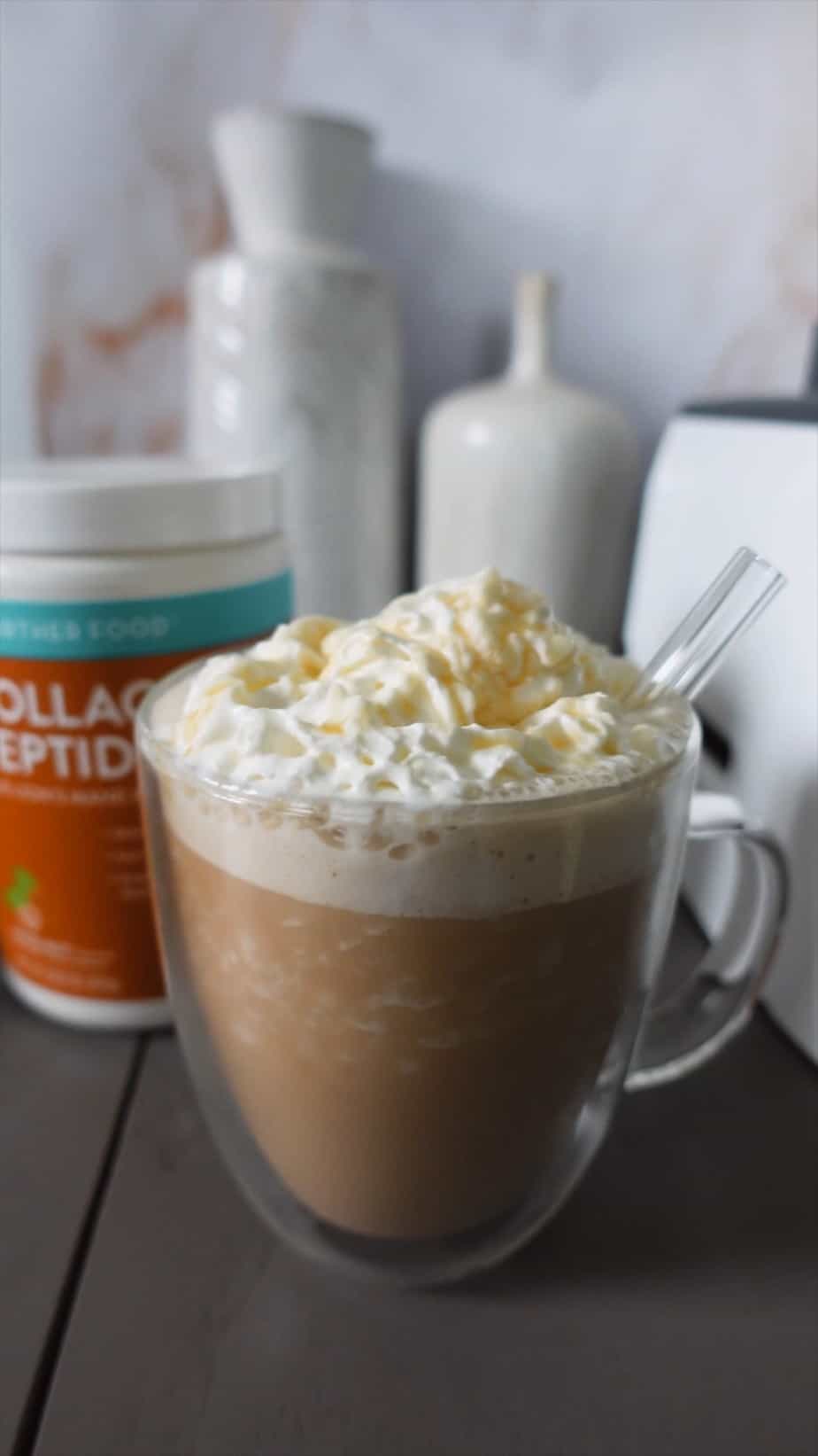 White mocha frappe