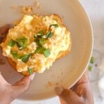 egg salad on a plate