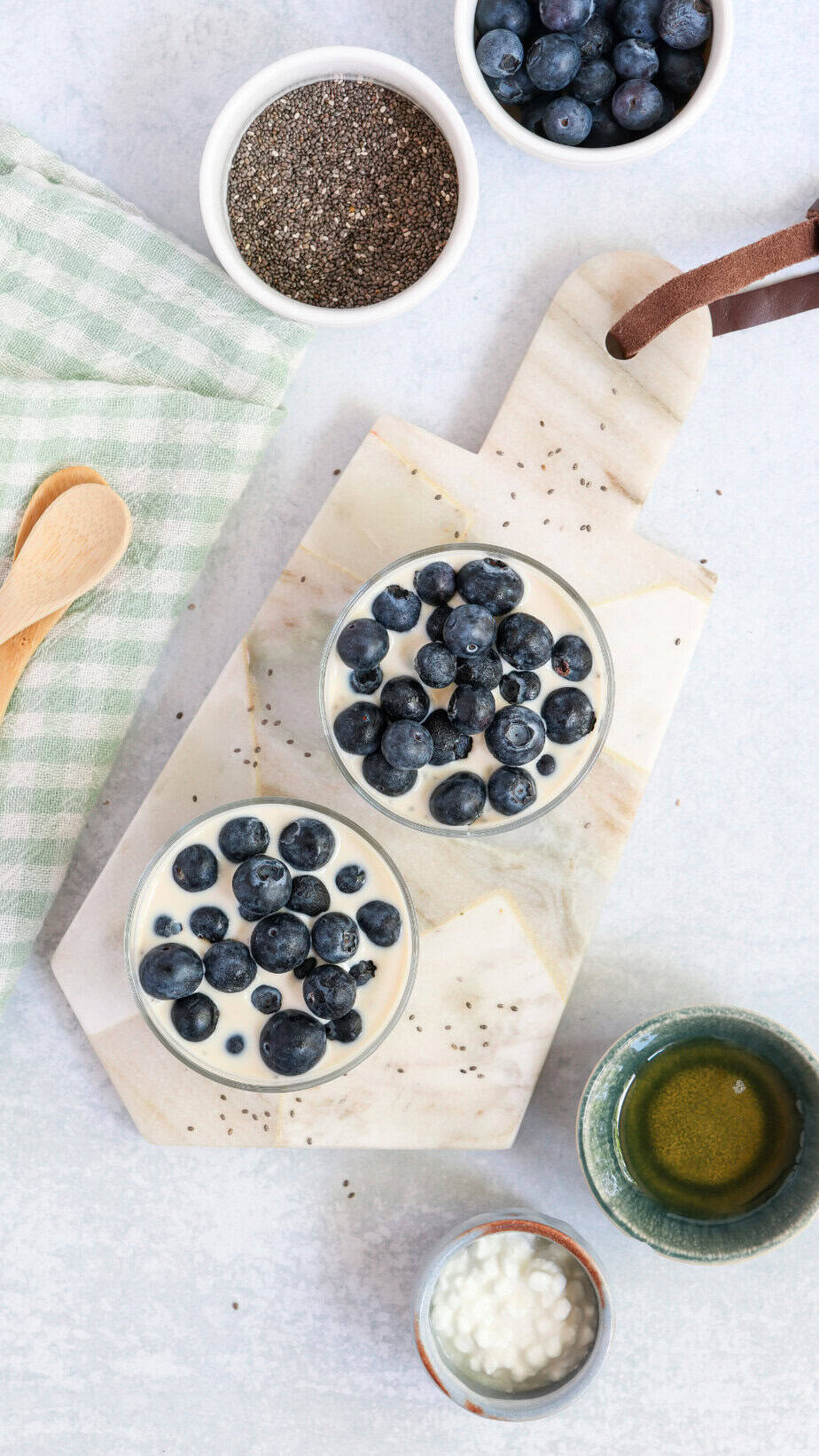 A creamy Chia & Cottage Cheese Pudding packed with protein, fiber, and healthy fats for blood sugar balance. Easy, no-cook, gluten-free, and perfect for meal prep.