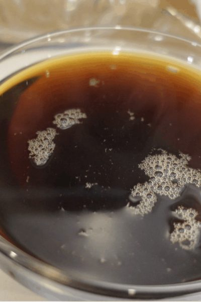 Brown Sugar Syrup in a bowl