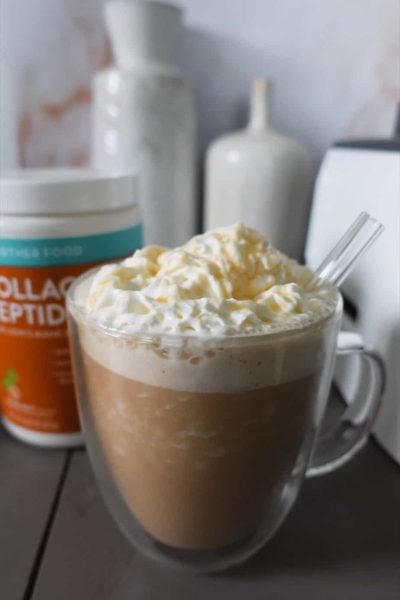 White mocha frappe